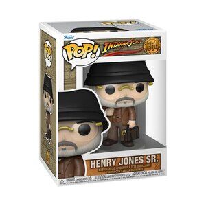 Funko Pop! Movies: Indiana Jones – Henry Jones Sr. #1354 Vinyl Bobblehead – New